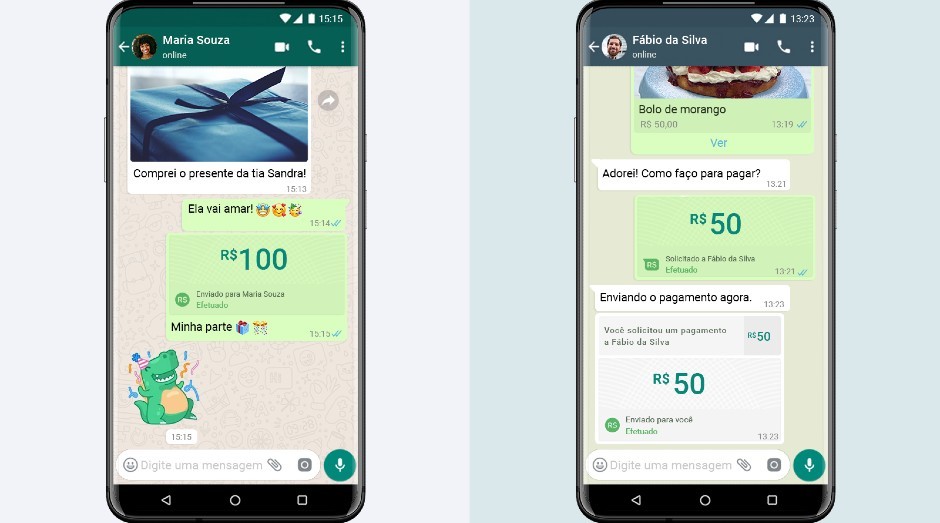 WhatsApp lança função de pagamentos no Brasil; saiba como funciona - Abrasel