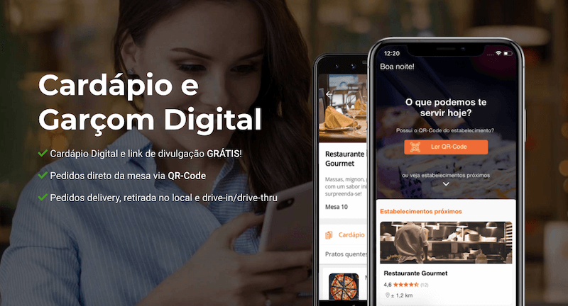 FastGet | Cardápio Digital Grátis