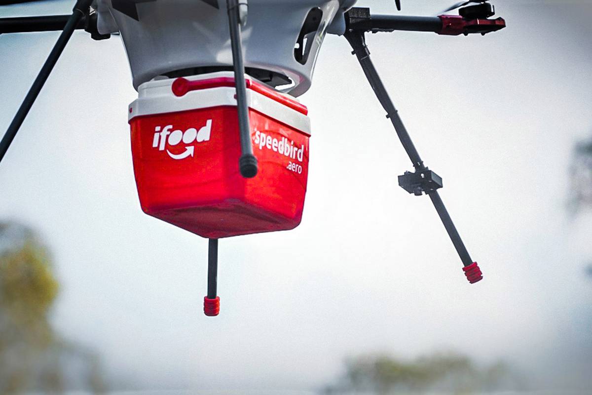 Comida vindo dos céus? iFood recebe aval para testar entrega por drone | Exame