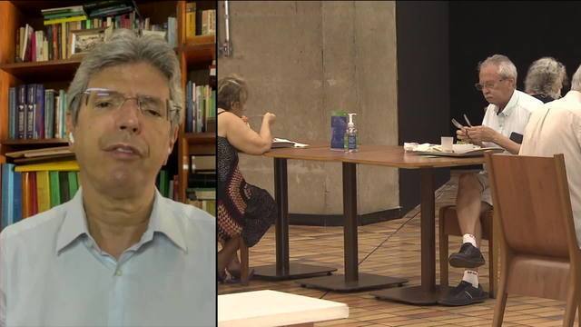 Epidemiologista confirma que mesas ao ar livre são seguras para clientes