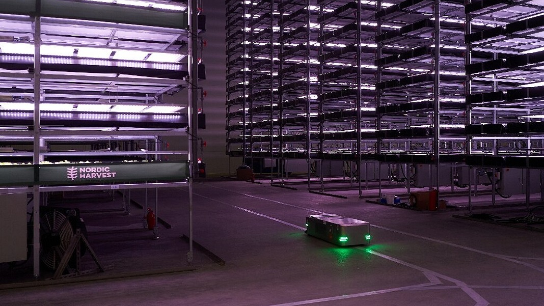 Europe's Biggest Vertical Farm Will Be Powered by Wind and Planted by Robots