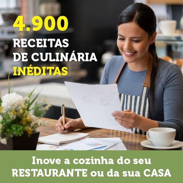 4.900 receitas de culinária para restaurantes - Gourmet Consultoria - learn a new skill - eBooks or Documents | Hotmart