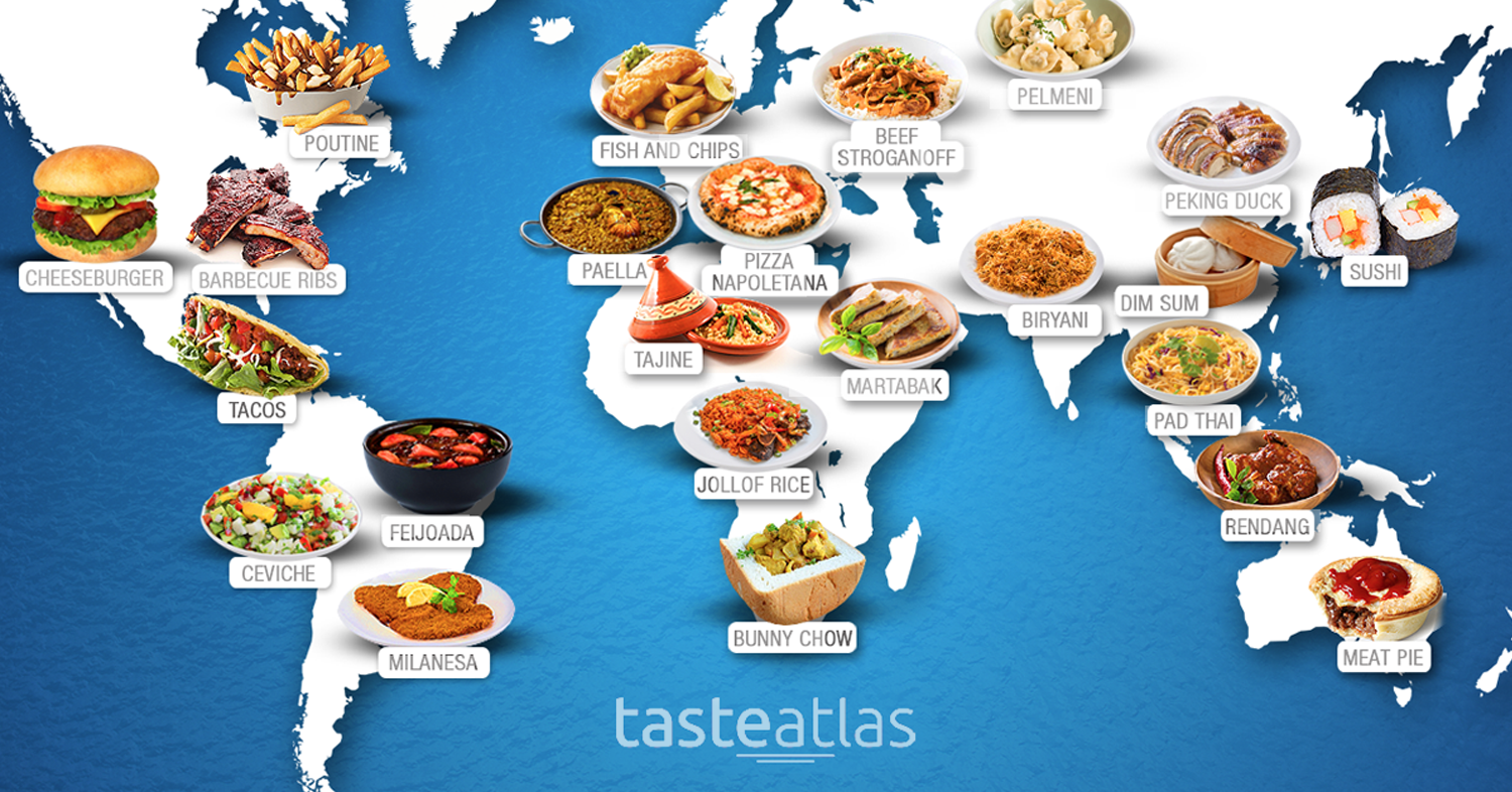 World Food Atlas: Discover 13841 Local Dishes & Ingredients