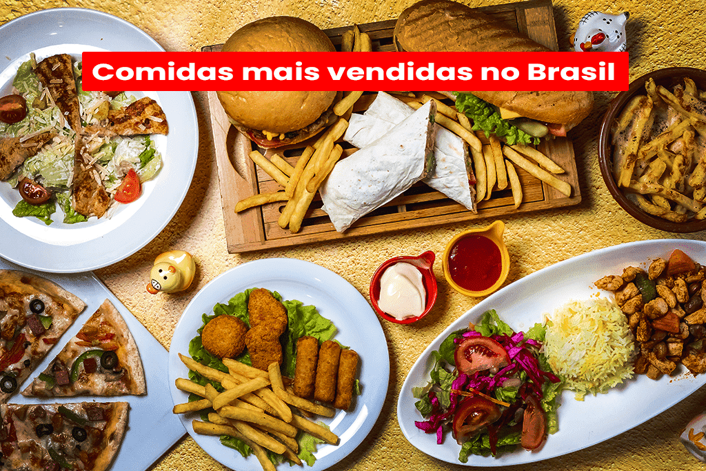 Descubra as 10 Comidas Mais Vendidas no Brasil por Delivery